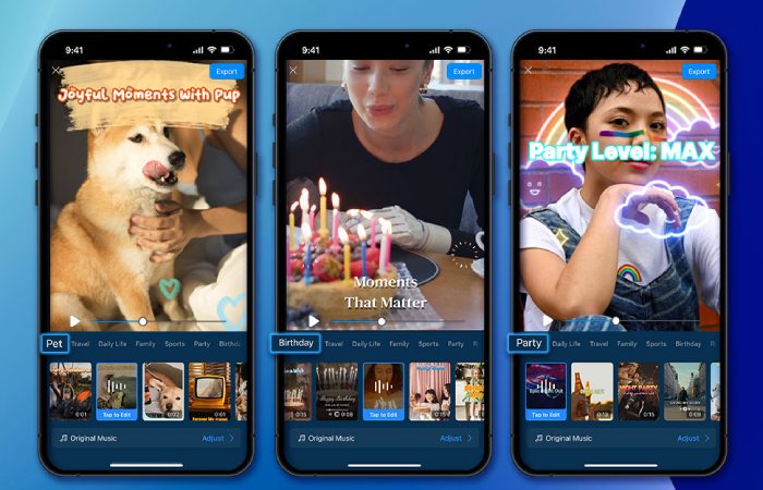 CapCut app Use Template button for cbpng CapCut template on mobile