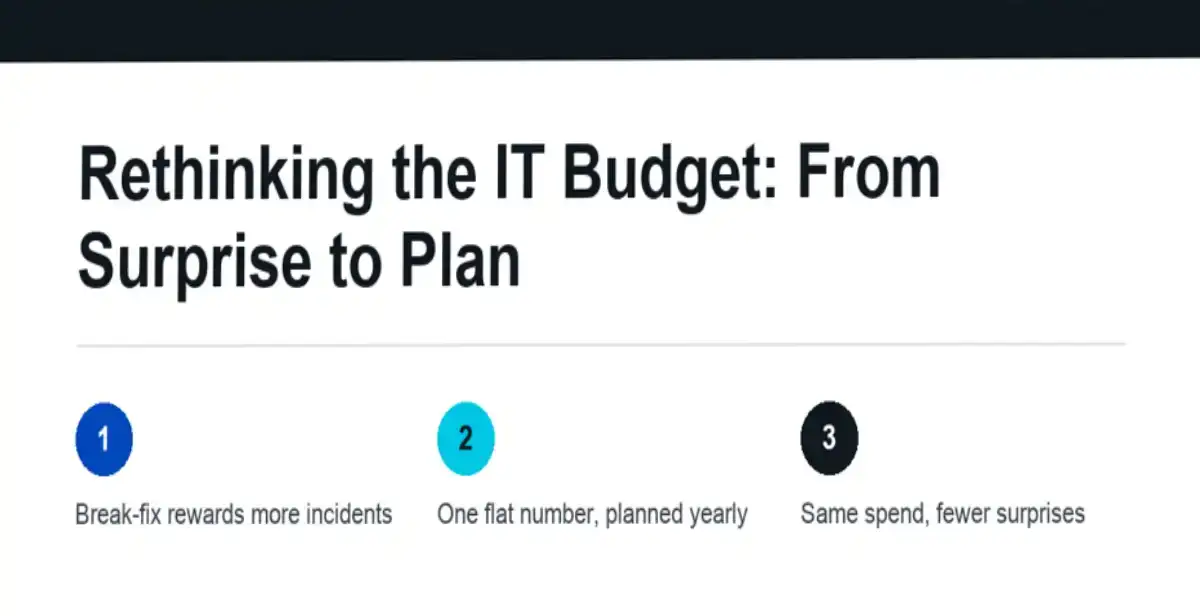 rethinking their it budget